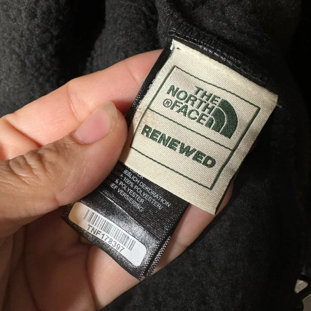 The North Face Cragmont Full Zip Fleece‎ Black Jacket Size L
